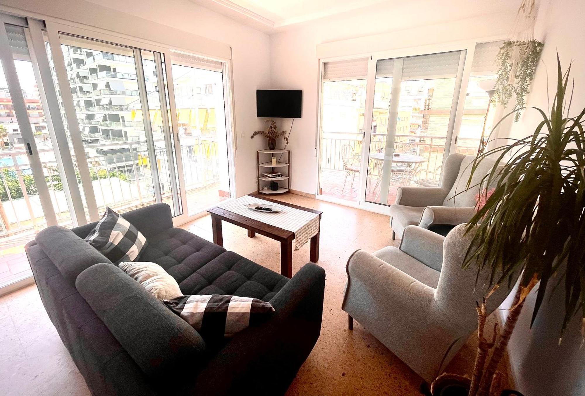Apartamento Espacioso En La Playa De Gandia 外观 照片
